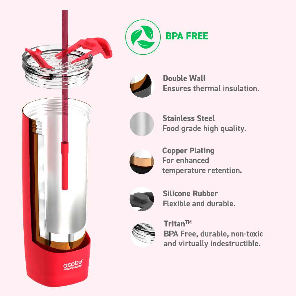 Red Aqualina Tumbler