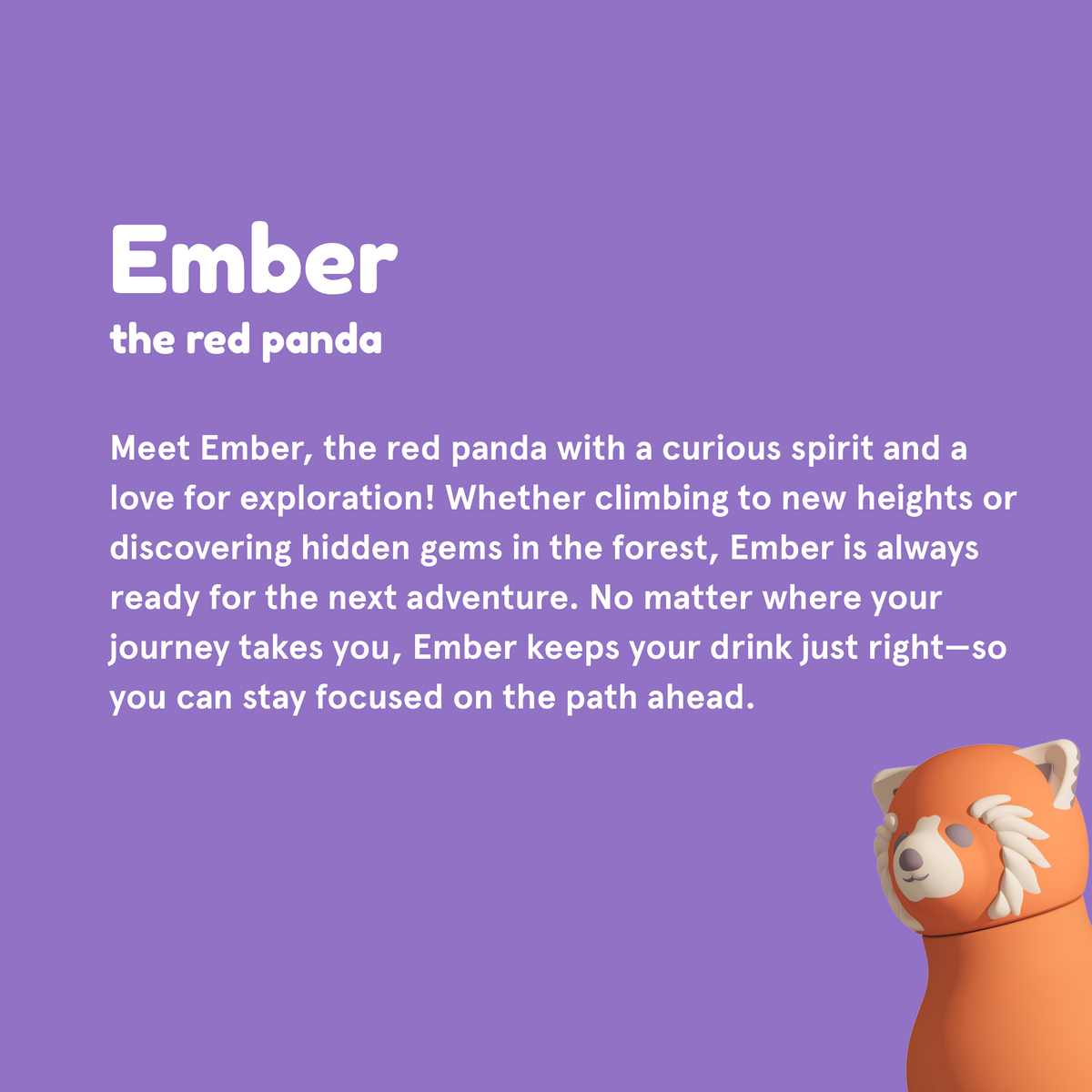 Red Panda Bestie Bottle