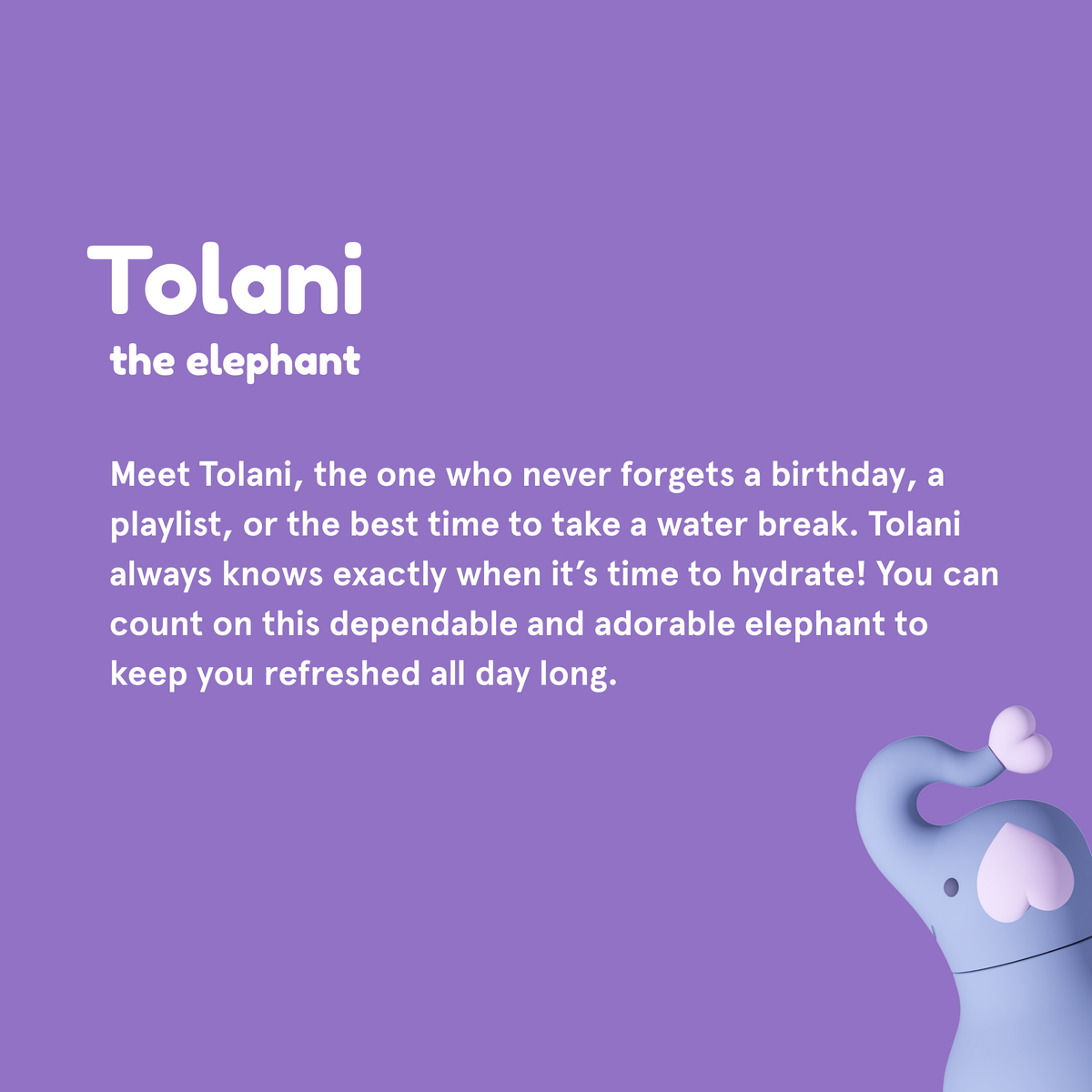 Elephant Bestie Bottle
