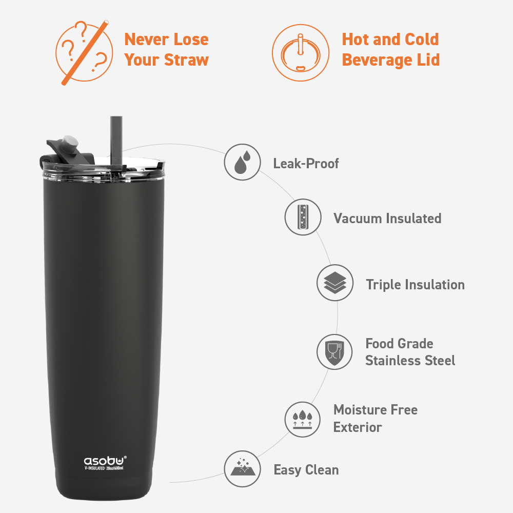 Black Aqualina Tumbler