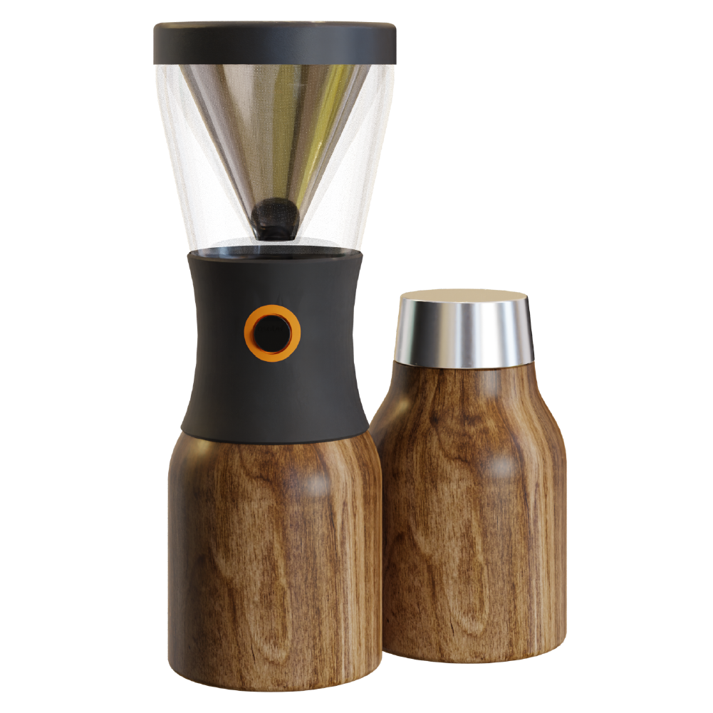 Natural Wood Cold Brew Coffee Maker